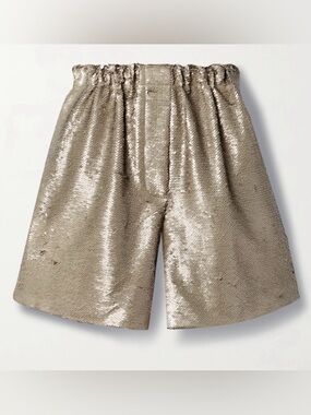 THE FRANKIE SHOP Sequin Boxer Short Sz M